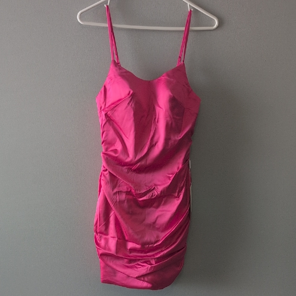 Sleeveless Satin Short/Mini Homecoming Dress